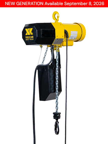 New Vulcan Electric Chain Hoist